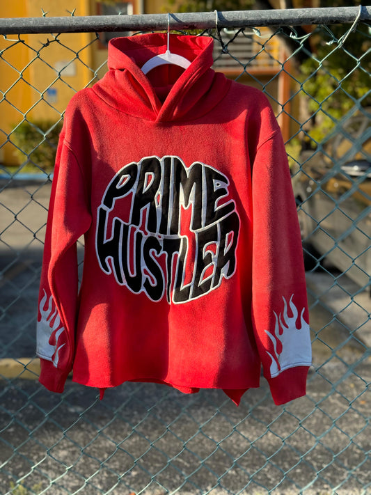 Prime Hustler Hoodie (Red)