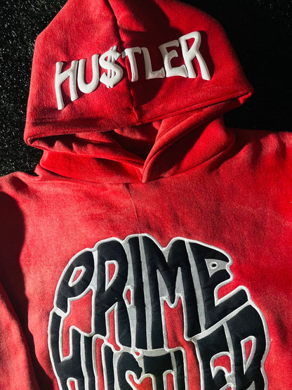 Prime Hustler Hoodie (Red)